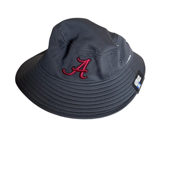 Alabama Crimson Tide New Era Bucket Hat Gray One Size College Football Rolltide - Picture 3 of 7
